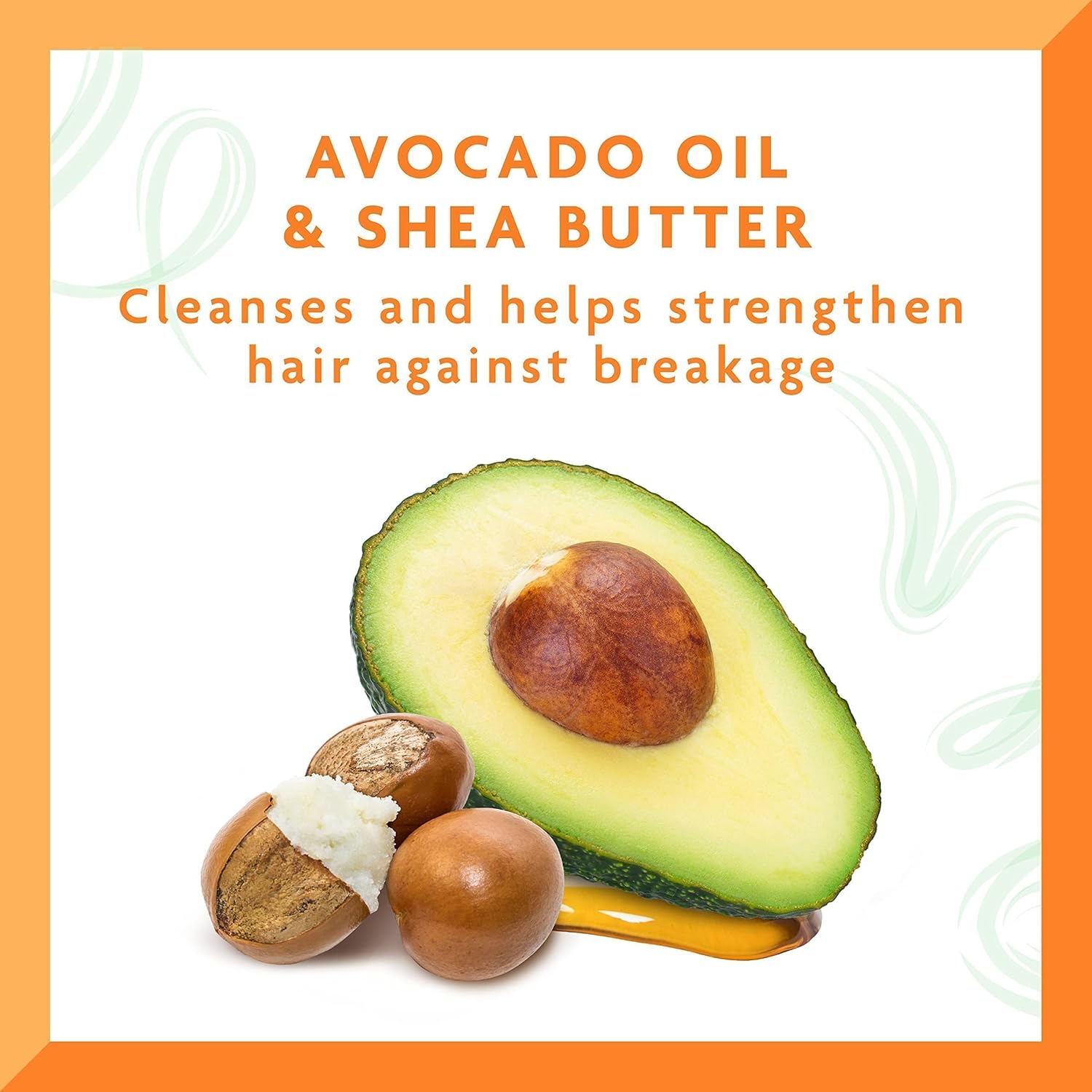 Cantu Avocado Hydrating Shampoo 400 ml bottle with avocado and shea butter ingredients