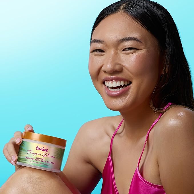 Tree Hut Tropic Glow Whipped Shea Body Butter 240g jar