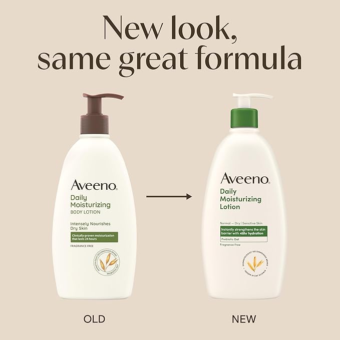 Aveeno Daily Moisturising Lotion for Sensitive Skin 532ml bottle