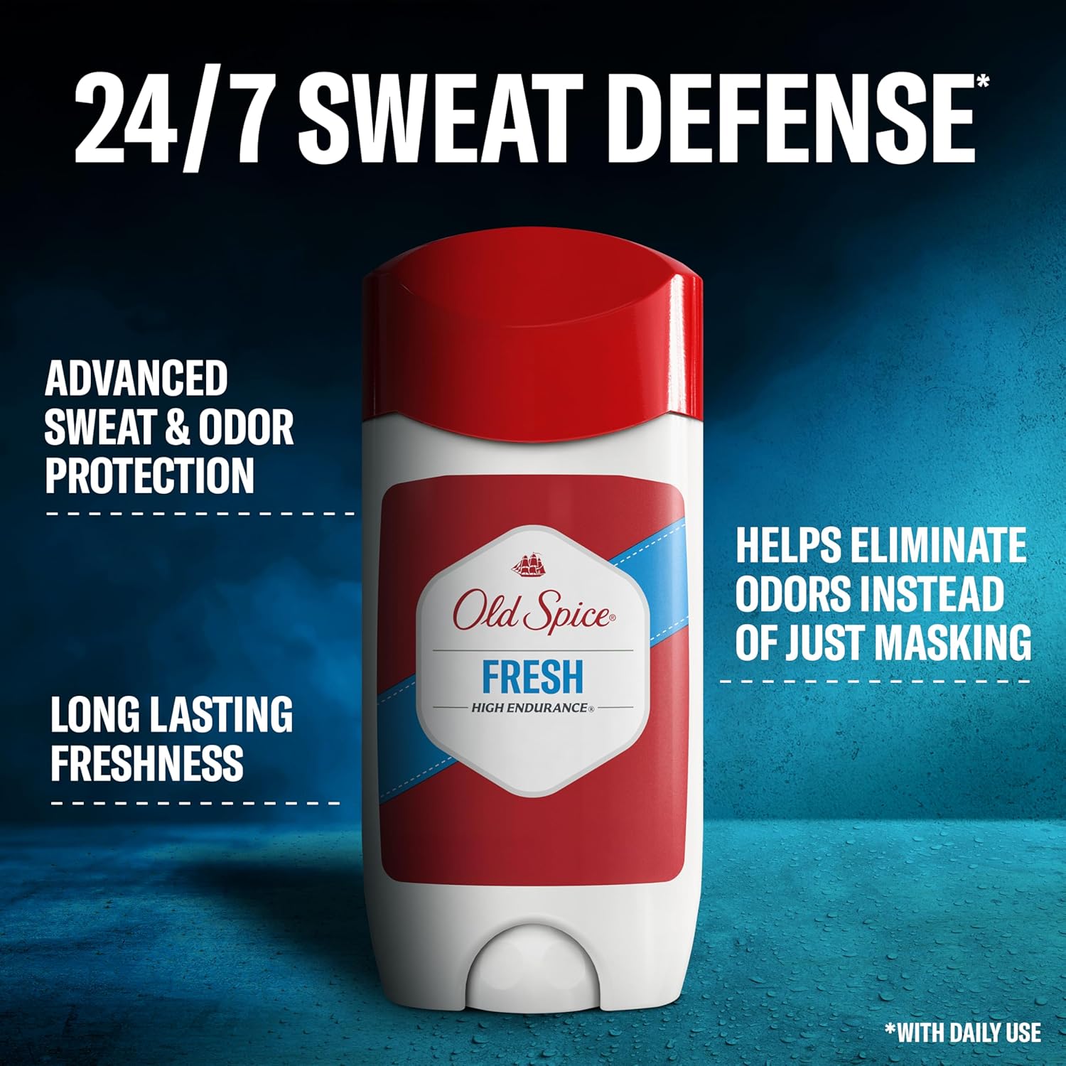 Old Spice High Endurance Fresh deodorant stick 96g red and white