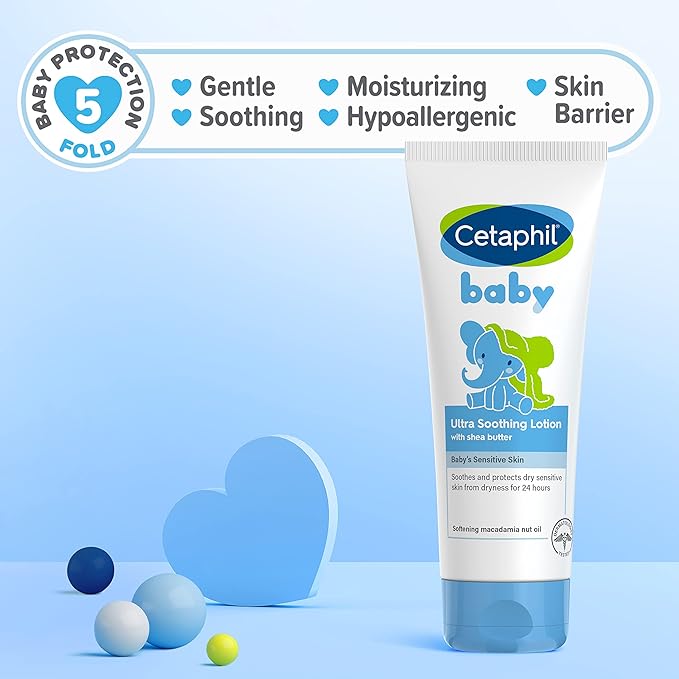Cetaphil Baby Ultra Soothing Lotion with Shea Butter 226 g tube