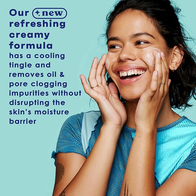 Clean & Clear Deep Action Cream Cleanser 184g facial cleanser tube