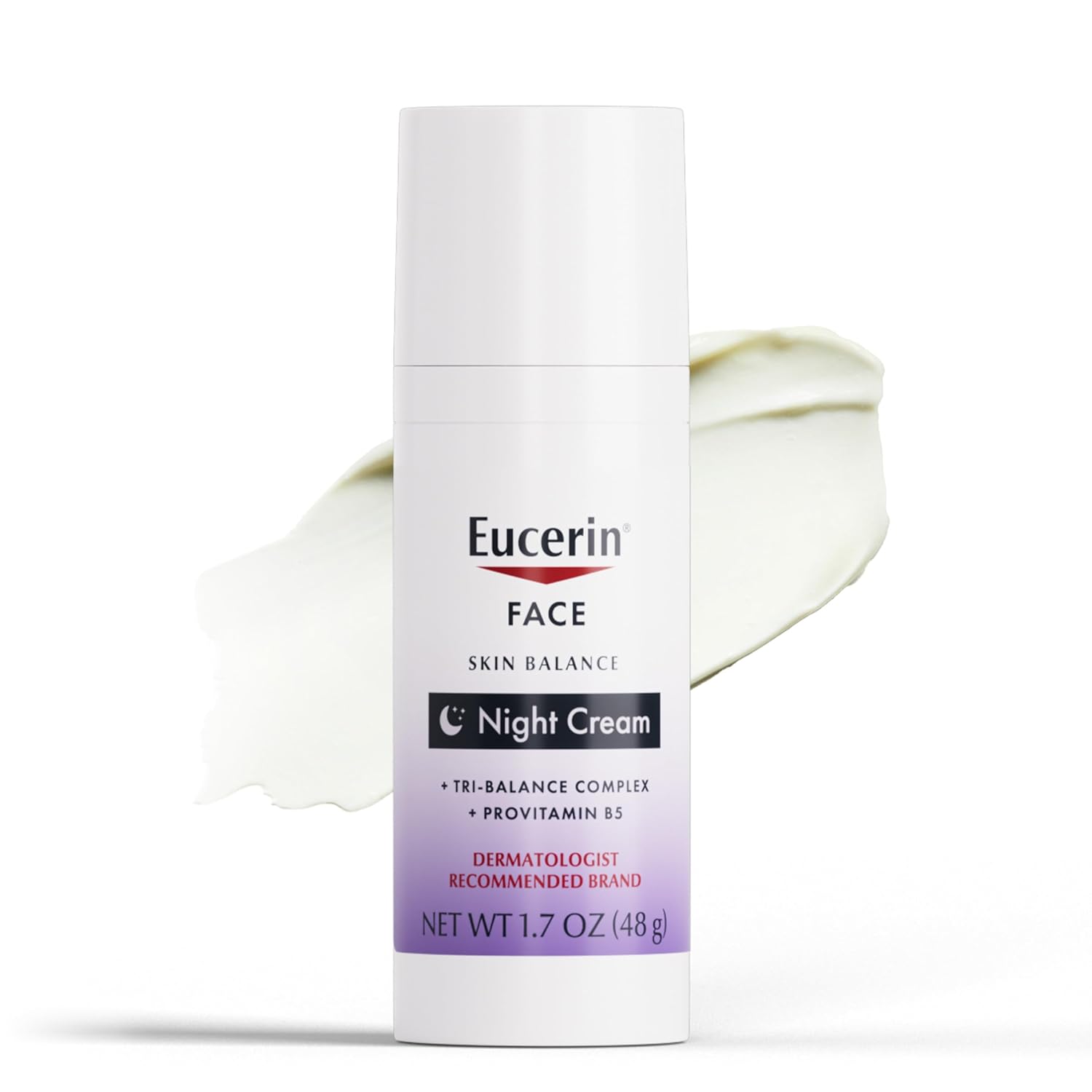 Eucerin Skin Balance Night Cream 1.7 oz sensitive skin face moisturiser