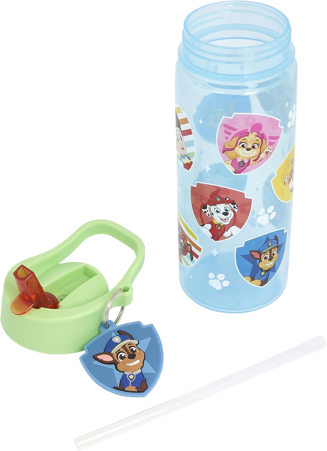 Polar Gear Paw Patrol kids water bottle 500ml light blue with characters