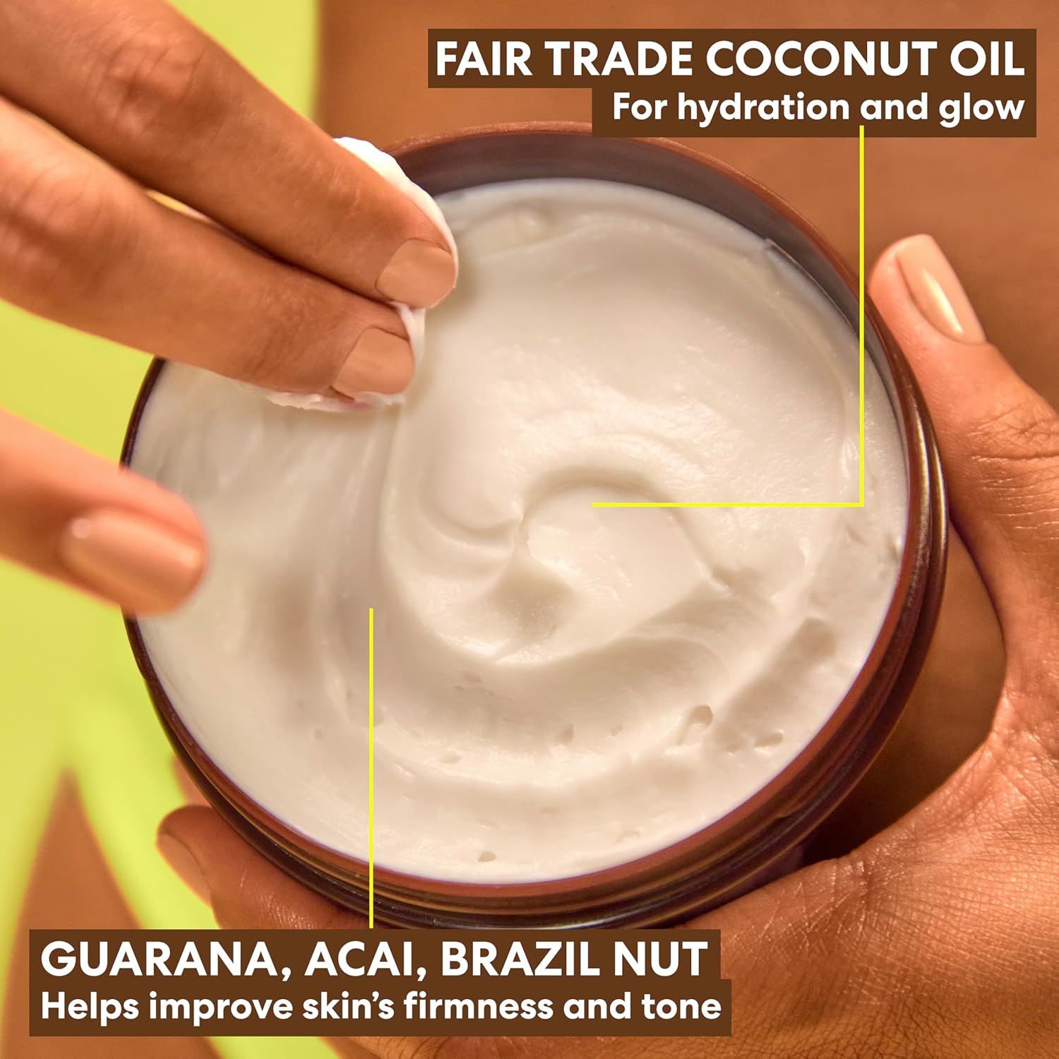 Palmer's Coconut Oil Formula Brazilian Coco Whipped Body Cream 250g jar