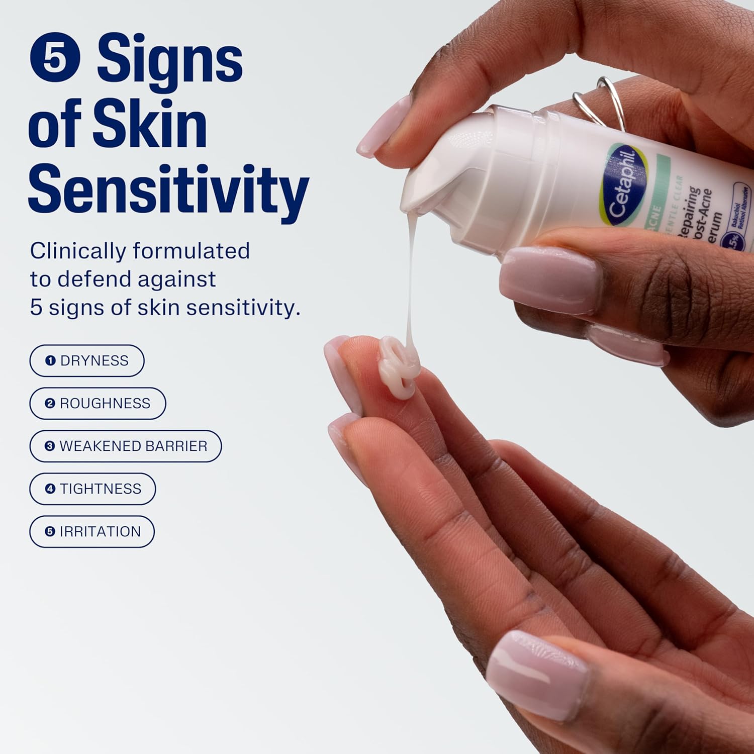 Cetaphil Gentle Clear Repairing Post-Acne Serum 1 fl oz bottle