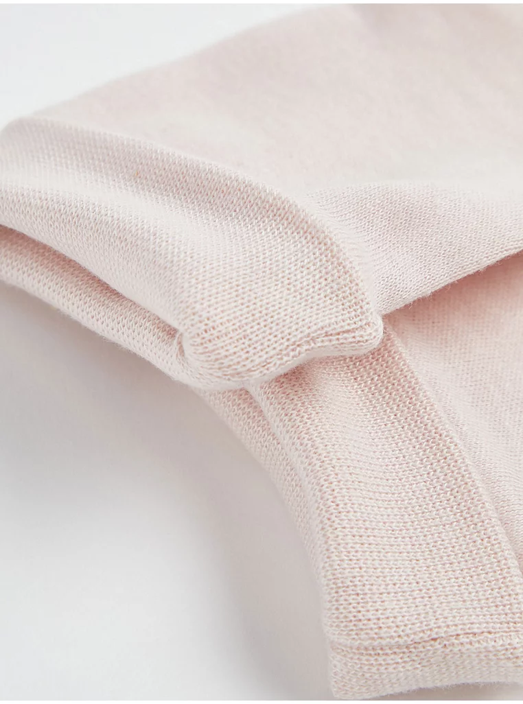 George pink baby mittens four pack knitted cotton gloves