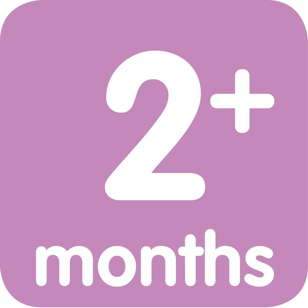 MAM Cooler Teether purple silicone toy for babies four months and up