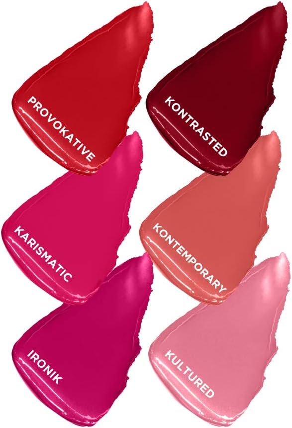 L'Oréal Paris Karl Lagerfeld Kontrasted lipstick set six shades