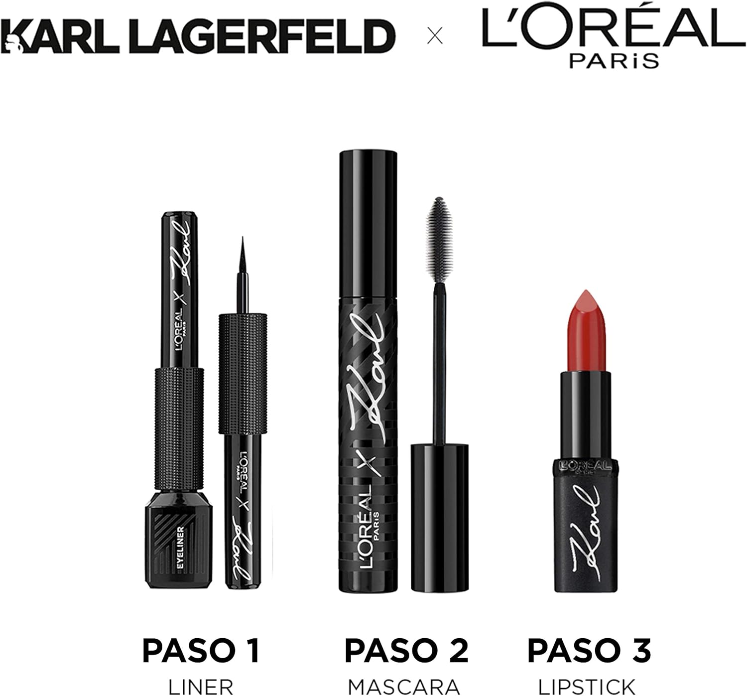 Karl Lagerfeld L'Oréal Paris Color Riche Lipstick 02 Kontemporary red