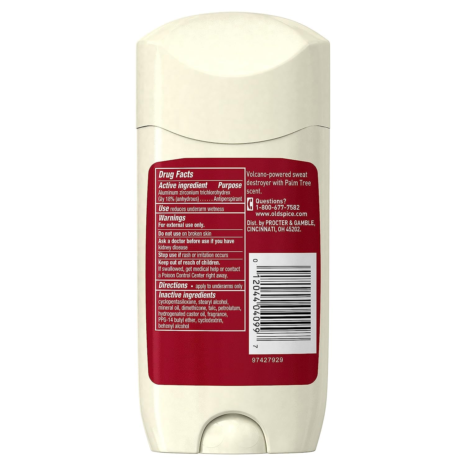 Old Spice Fresher Collection Fiji Scent men's anti-perspirant deodorant stick, 3.4 oz