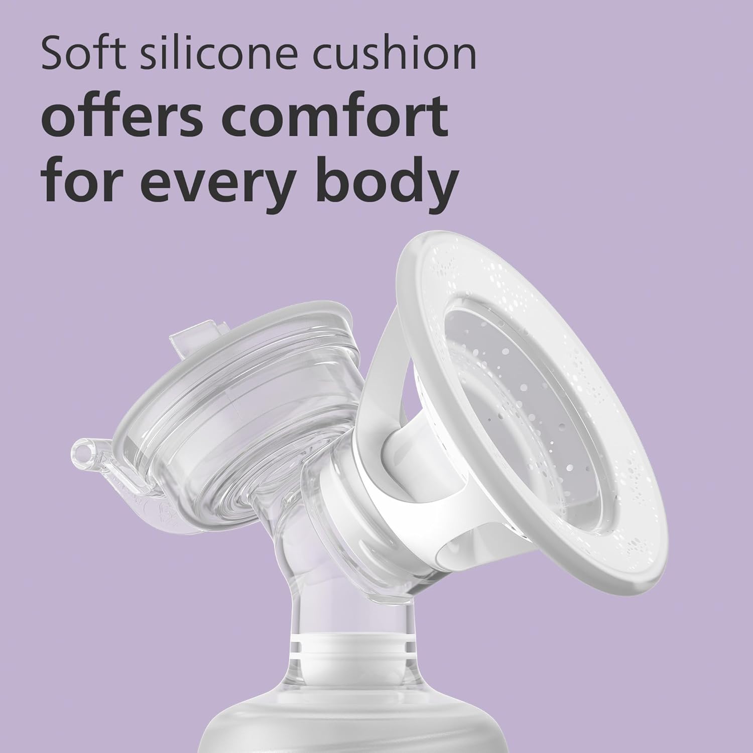 Philips Avent Double Electric Breast Pump white with soft silicone cushion cups