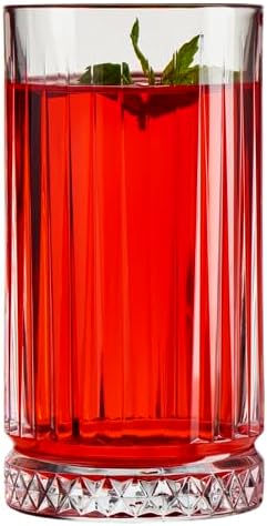 Pasabahce Elysia hi-ball glass 15oz clear, set of six