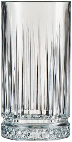 Pasabahce Elysia hi-ball glass 15oz clear set of 6