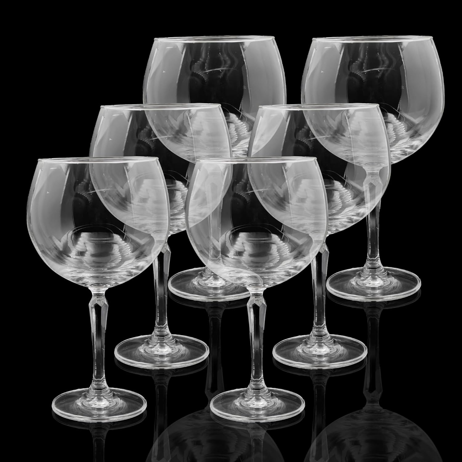 Ocean Connexion gin cocktail glasses 20oz clear glass set of 6 pieces