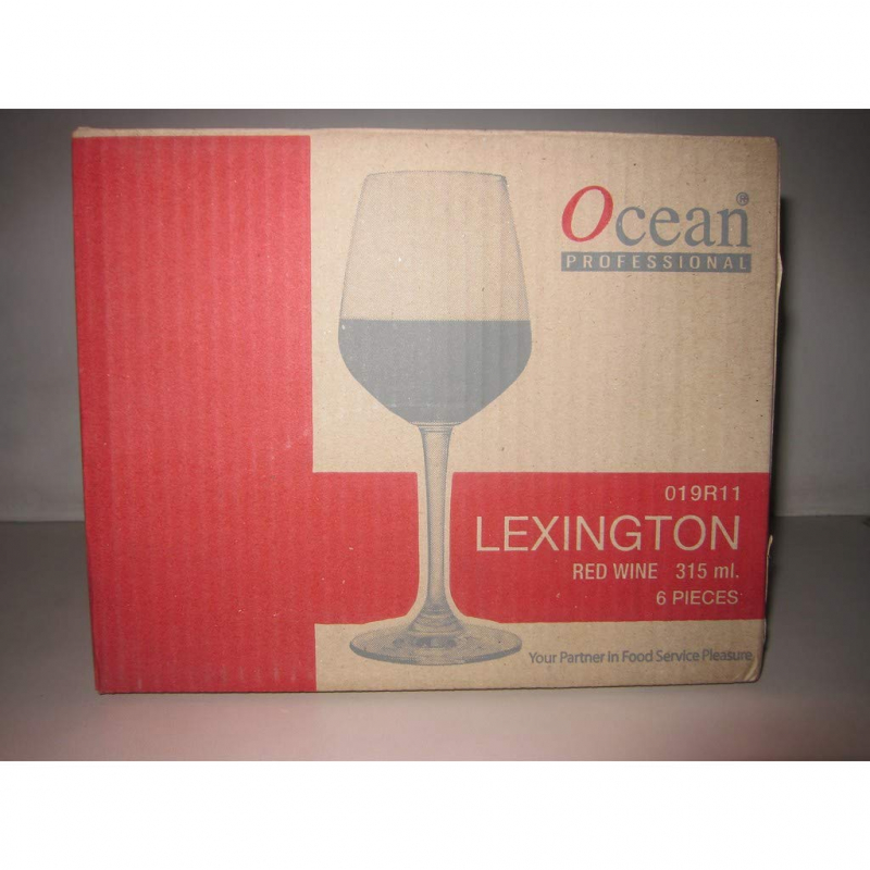 Ocean Lexington red wine glass 455ml set of 6 pieces