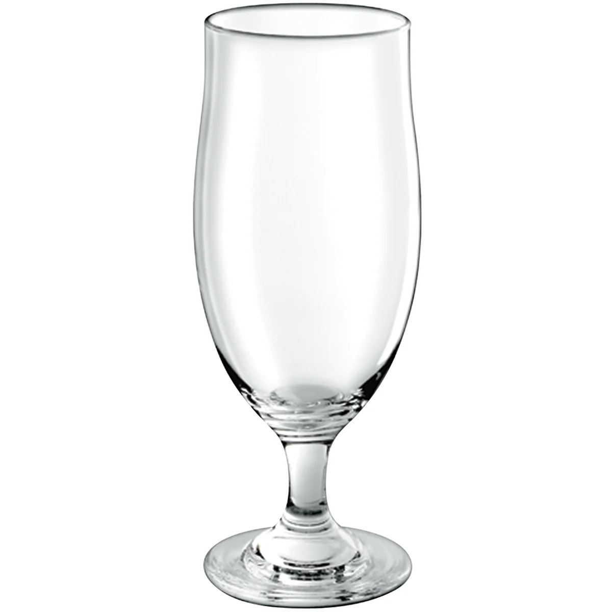 Borgonovo Volterra Pils Glass 400ml clear beer glass set of six pieces