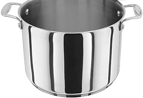 Stellar 7000 S745 stainless steel stockpot 7 litre capacity with handles