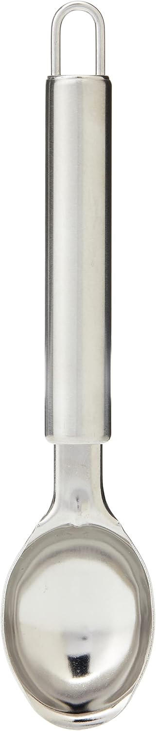 Chef Aid stainless steel ice cream scoop with handle