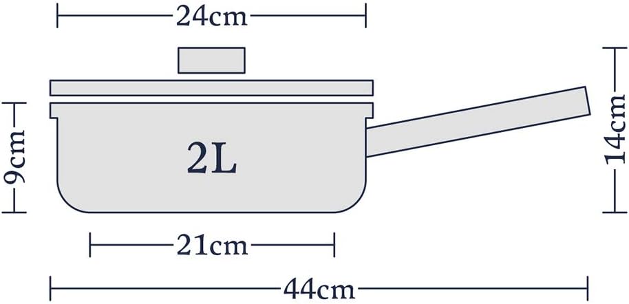 Stellar James Martin 24cm non-stick saute pan with 2 litre capacity