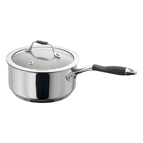 Stellar James Martin JM06 18cm stainless steel saucepan with lid