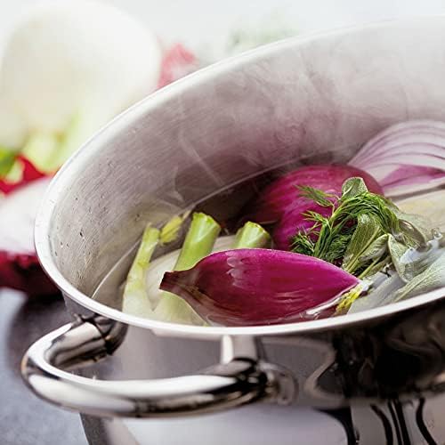Stellar S8C1 Classic stainless steel 5 piece saucepan set with vegetables