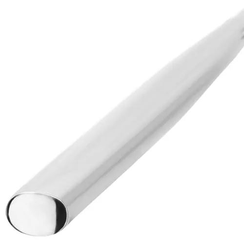 Stellar Rochester table spoon with white handle and metal bowl