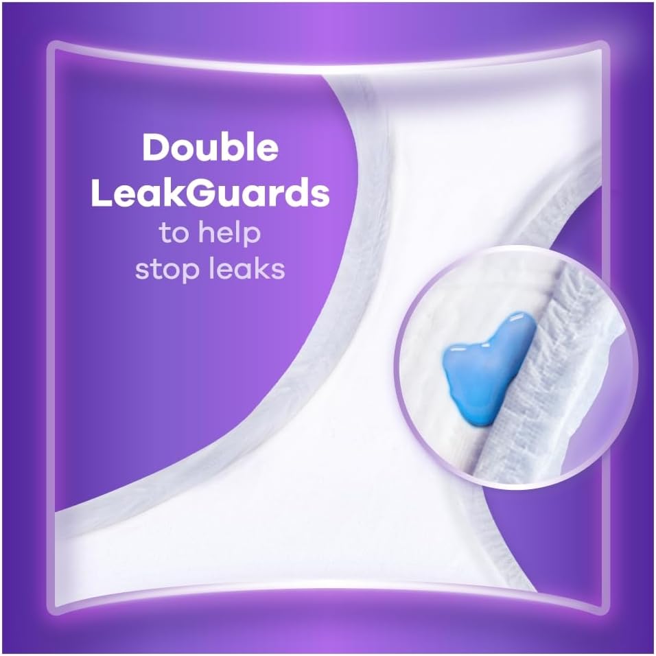 Always Discreet Incontinence Pants Plus Large 8 pack with LeakGuards