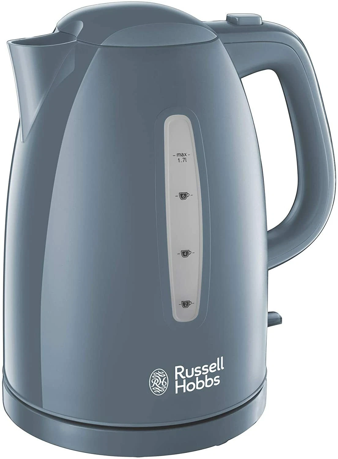 Russell Hobbs Textures grey electric kettle 1.7L rapid boil