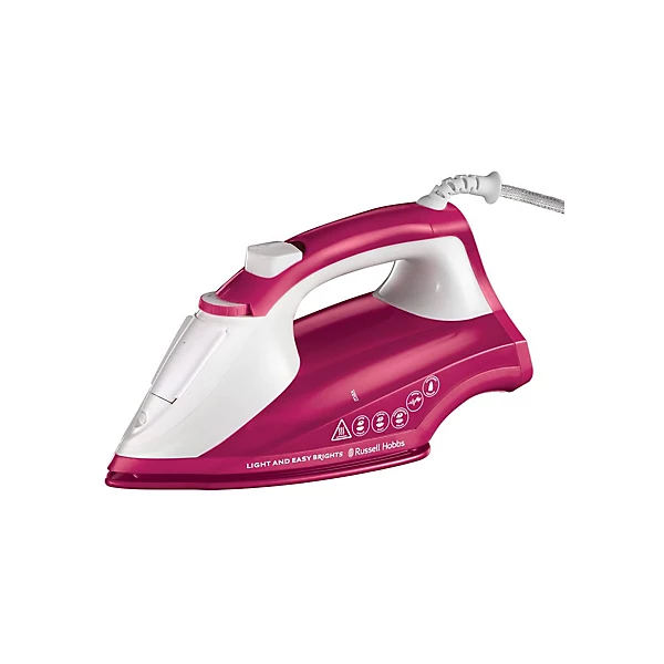 Russell Hobbs Light and Easy Brights berry steam iron 2400W
