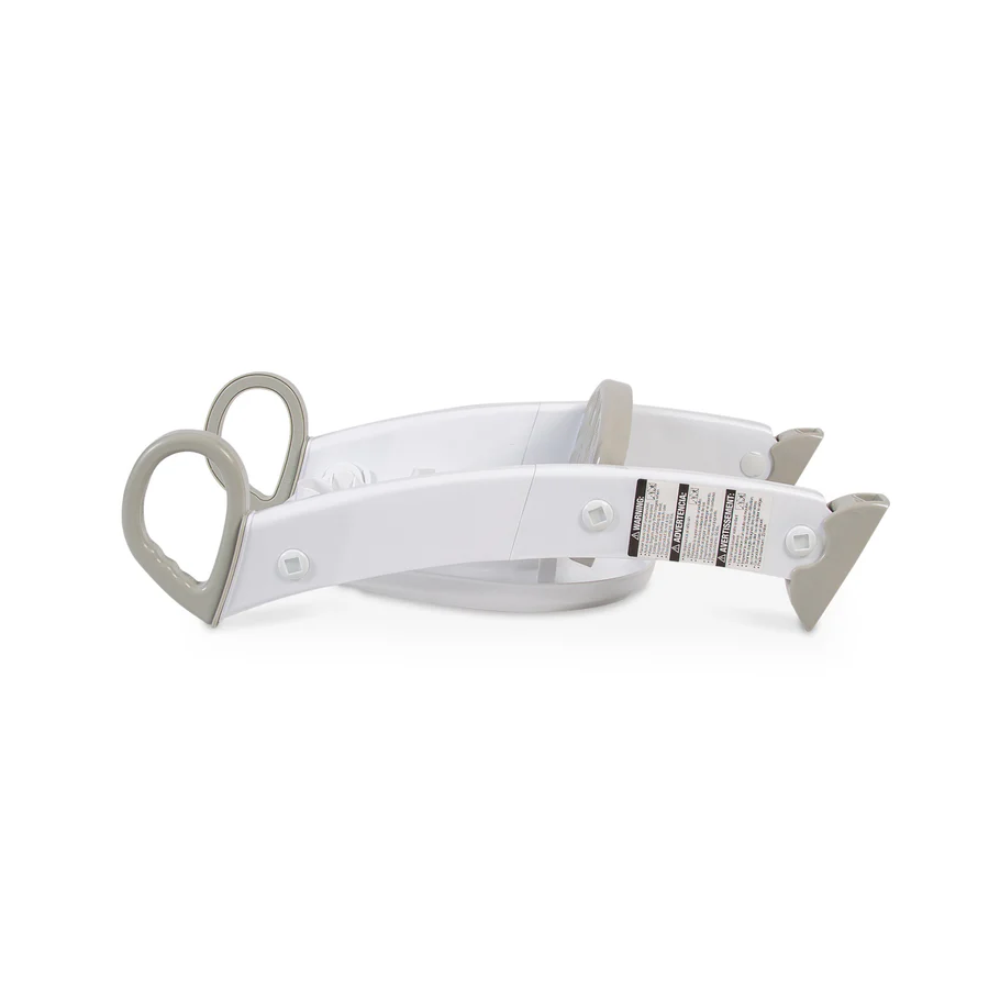 Red Kite Quiet Time Step and Sit Trainer in white with grey handles