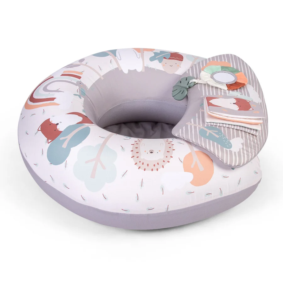 Red Kite Playtime Sit Me Up Woodland Walks baby seat with woodland print design