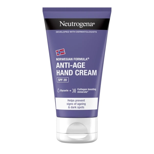Neutrogena Norwegian Formula Anti-Age Hand Cream SPF20 75ml tube
