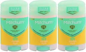 Mitchum Women Triple Odor 48HR Protection Deodorant Stick Pure Fresh 41g, pack of three