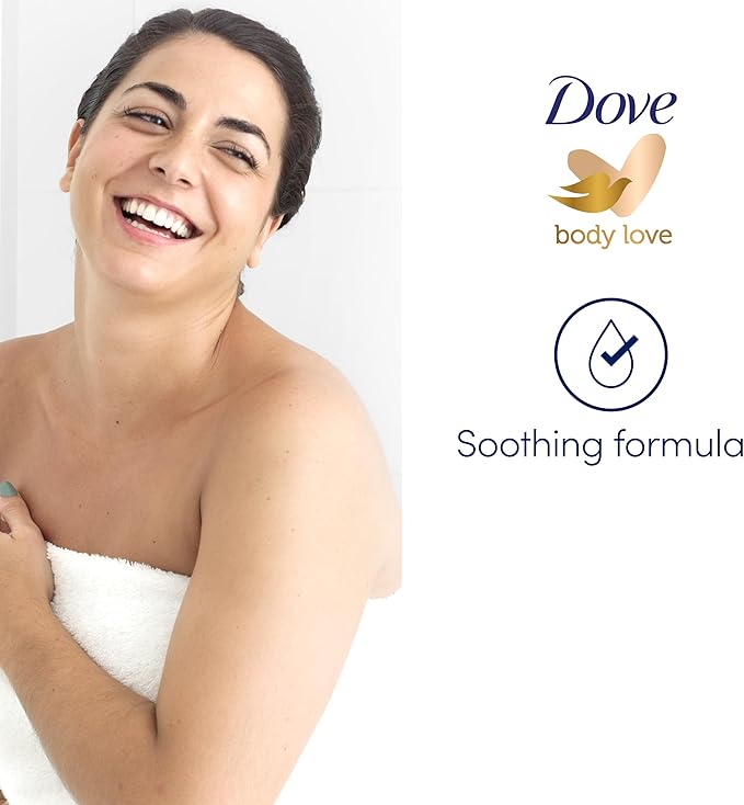 Dove Soothing Almond Oil & Hibiscus Caring Bath 450ml bottle