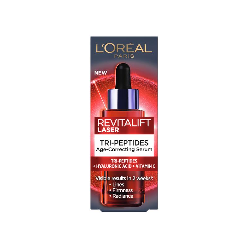 L'Oréal Paris Revitalift Laser Tri-Peptides Age-Correcting Serum 30ml bottle