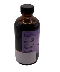 Sunny Isles Jamaica black castor oil 118ml lavender in dark glass bottle