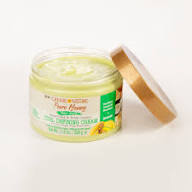 Creme of Nature pure honey curl defining cream 326ml jar with wooden lid open