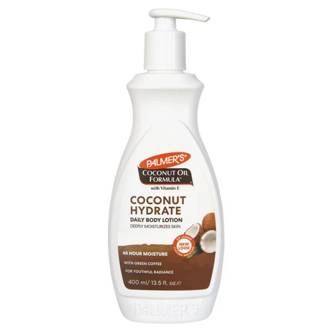 Palmers Coconut Oil Formula body lotion 400ml with pump dispenser