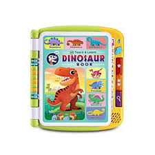 LeapFrog Big Touch 'n Explore Book Dinosaur interactive learning toy