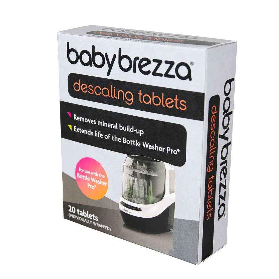 Baby Brezza Descaling Tablets for Bottle Washer Pro, pack of 20 tablets