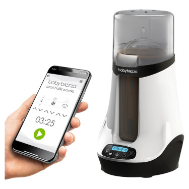 Babymoov smart bottle warmer with Bluetooth control and digital display