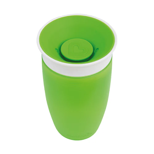 Munchkin Miracle 360 Degree Trainer Cup green 10oz with lid
