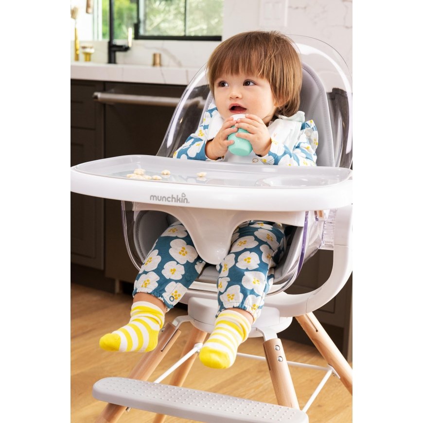 Munchkin C'est mint silicone open toddler training cup 59ml 4 months