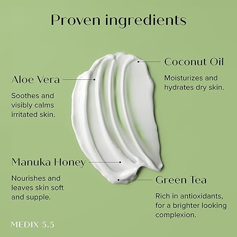 Medix 5.5 Coconut Oil Manuka Honey Lotion 44ml moisturiser