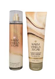 Bath and Body Works Warm Vanilla Sugar fine fragrance mist spray bottle