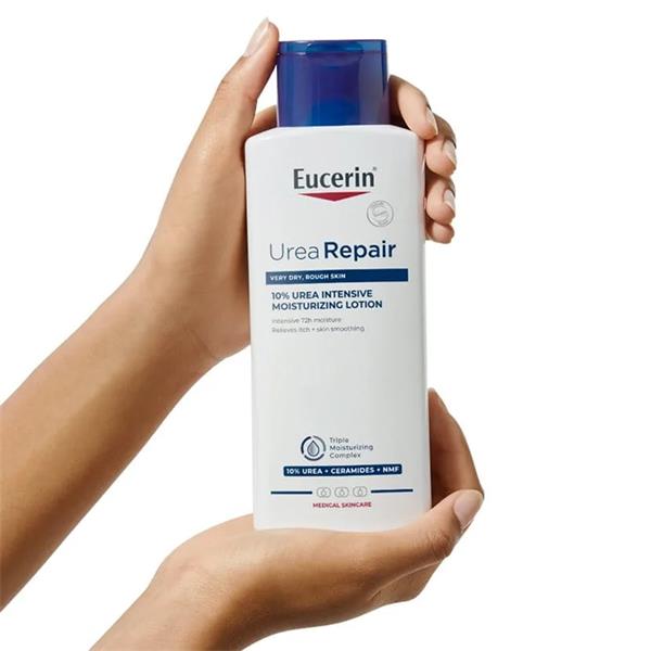 Eucerin UreaRepair Plus 10% Urea intensive moisturising lotion 250ml bottle