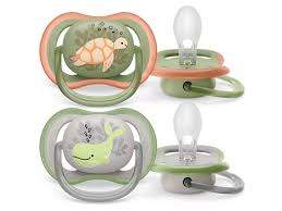 Philips Avent Air Soother Boy 6-18m two pack green and coral