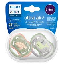 Philips Avent Ultra Air soother boy 6-18 months two pack