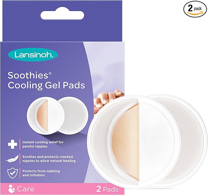 Lansinoh Soothies Cooling Gel Pads 2 pack nursing relief pads